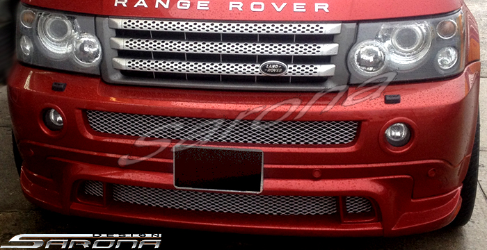 Custom Range Rover Sport Front Bumper Add-on  SUV/SAV/Crossover Front Lip/Splitter (2006 - 2009) - $640.00 (Part #RR-002-FA)